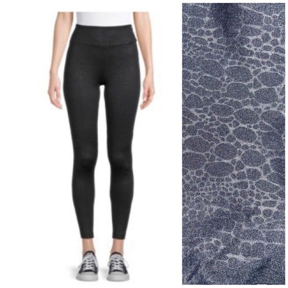 Nobo Leggings sueded ankle Women’s Small 3/5 black athletes activewear Yogo gym